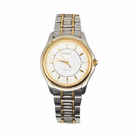 Vintage 1995 PR 50 Quartz Two-Tone Men’s Watch- Tissot