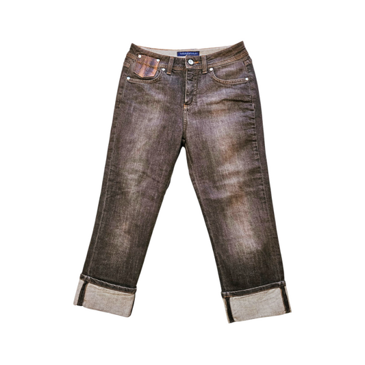 Tapered Turn Up Jeans - Trussardi