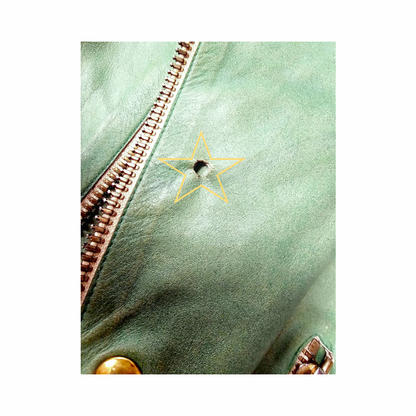 Upstyled Distressed Leather Biker Jacket - Marni