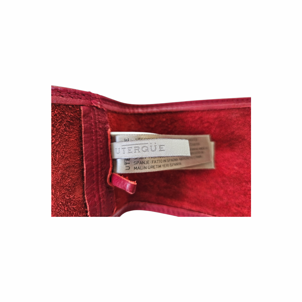 Leather Obi- like Wrap Belt - Uterqüe