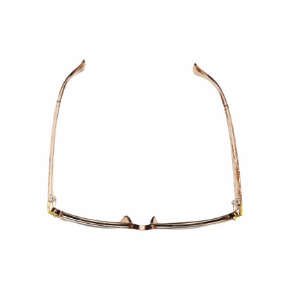 Vintage Translucent Cat-Eye Sunglasses with Gradient Lenses - Re:Velvet