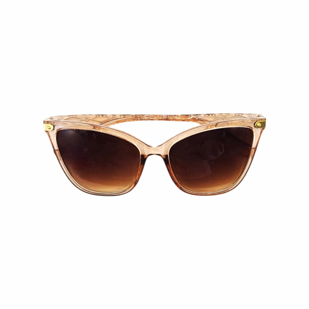 Vintage Translucent Cat-Eye Sunglasses with Gradient Lenses - Re:Velvet