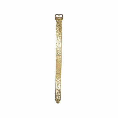 1970 -80s Vintage Gold-Tone Metal Mesh Disco Belt