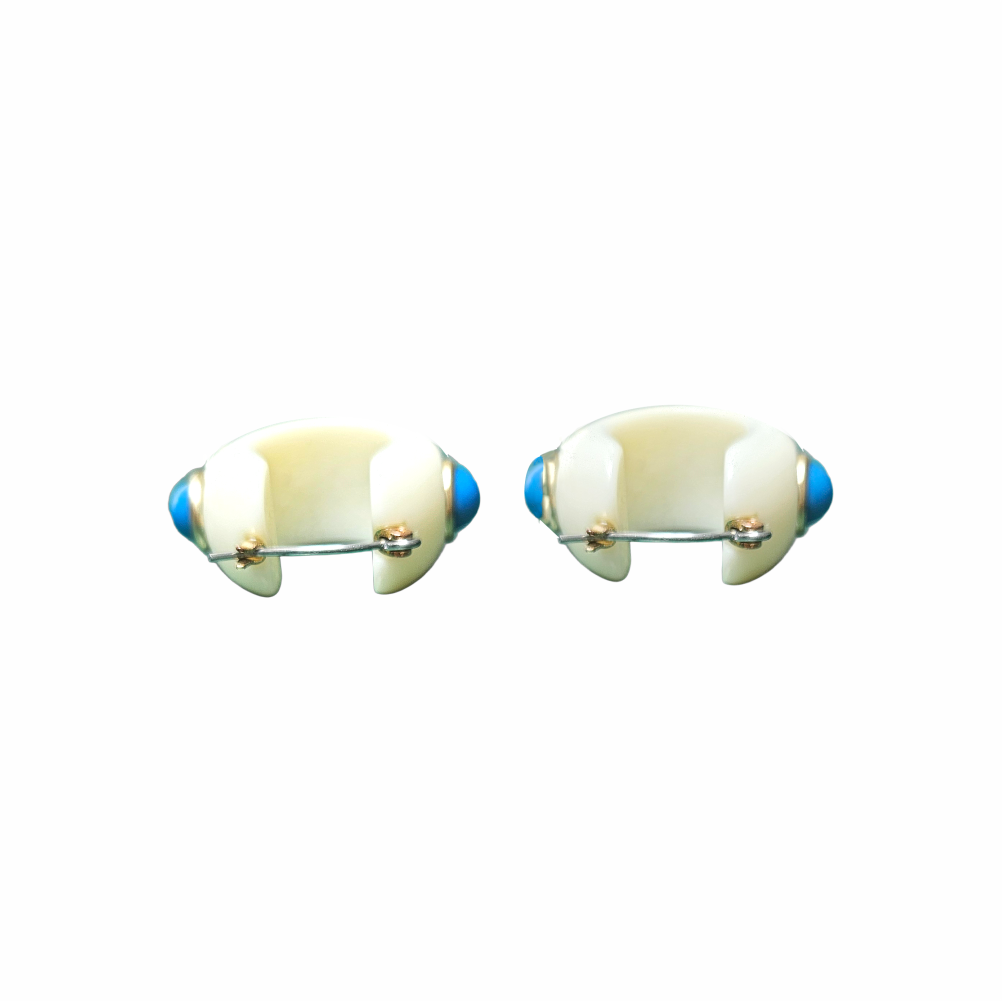 Vintage  Chunky Hoop Earrings - Re:Velvet
