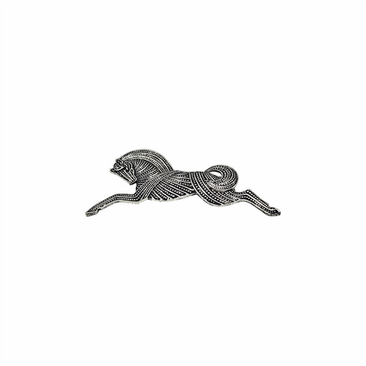 Han Dynasty Inspired Galloping Horse Brooch