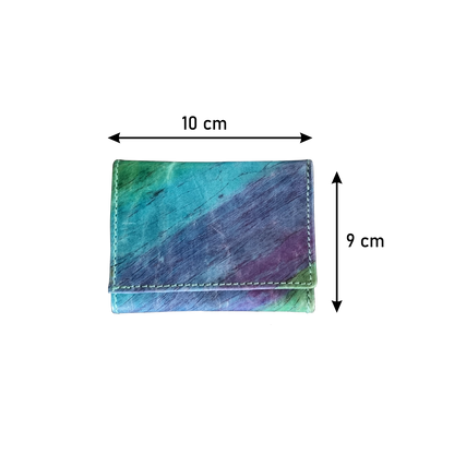 Reclaimed Leather Wallet - Brush Stroke (8499710493020)