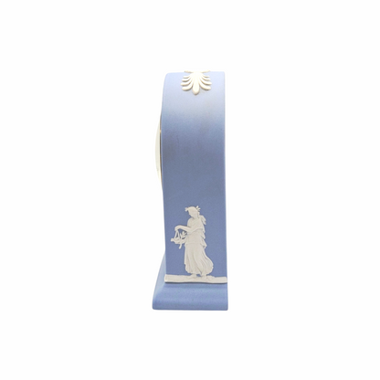 Blue Jasperware Mantel Quartz Clock- Wedgwood