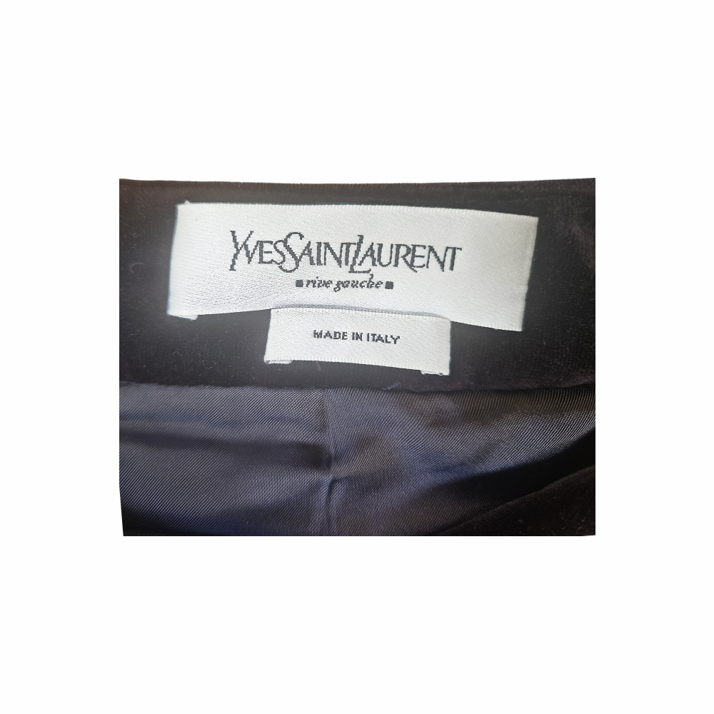 Yves Saint Laurent Rive Gauche Made in Italy interior label