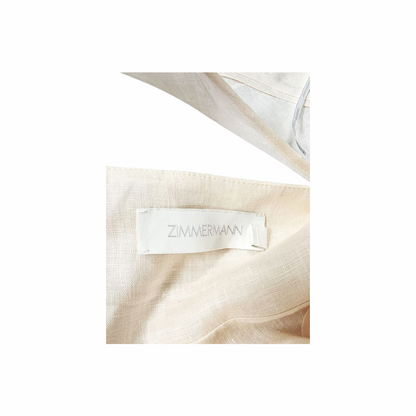 Halcyon Flutter Linen Midi Dress - Zimmermann