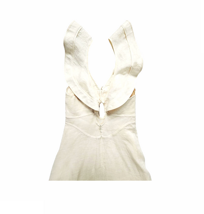 Halcyon Flutter Linen Midi Dress - Zimmermann